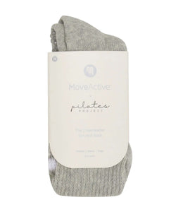 Scrunch Pilates Socks - Grey Sporty