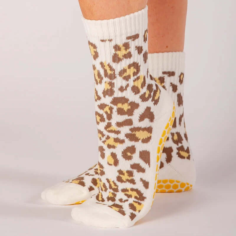 Grip Socks - Leopard