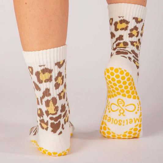 Grip Socken - Leopard