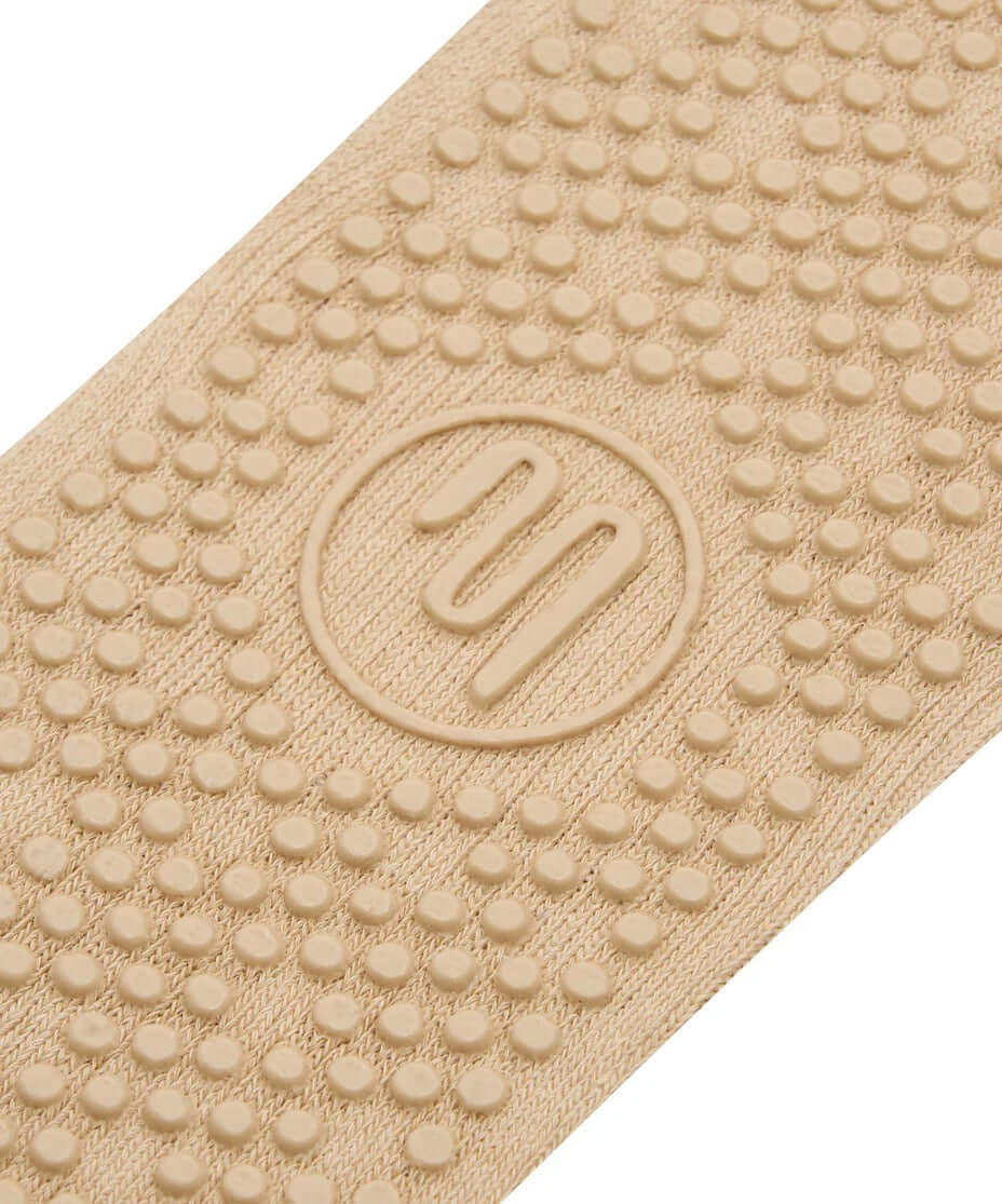 MoveActive Classic Low Rise Grip Socks - Almond