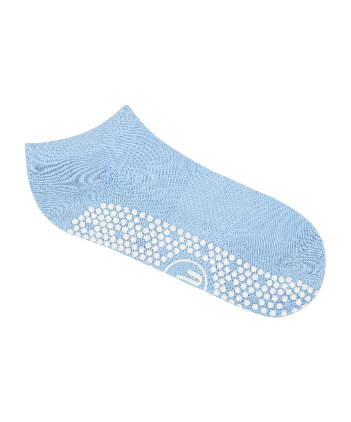 Low Rise Grip Socks - Blue