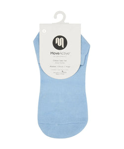 Low Rise Grip Socks - Blue