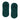 MoveActive Ballet Grip Socks - Forest Green