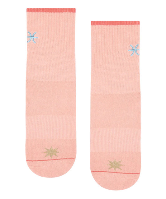 Move Active Crew Grip Socks - Pisces Limited Edition