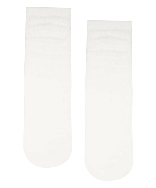 Move Active Scrunch Grip Socks - Ivory