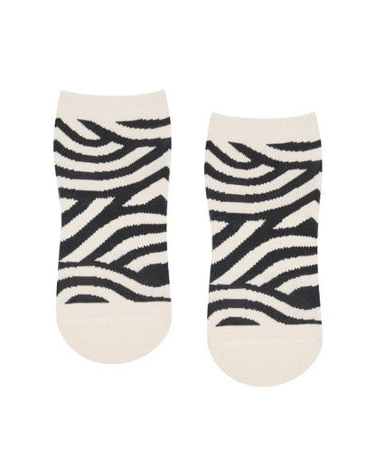 Move Active Low-Rise Socks - Monochrome Swirl