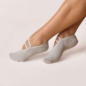 ÔWEAR Ballet Grip Socks in Grey