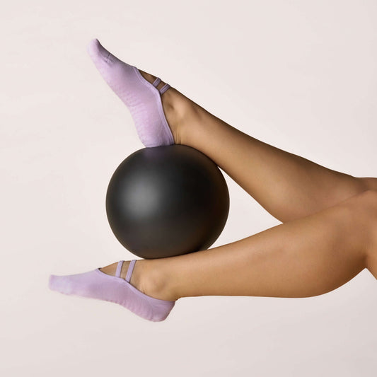 ÔWEAR Ballet Grip Socks in Lilac, view 2