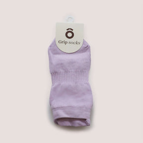 ÔWEAR Low Rise Pilates Grip Socks in Lilac, view 5