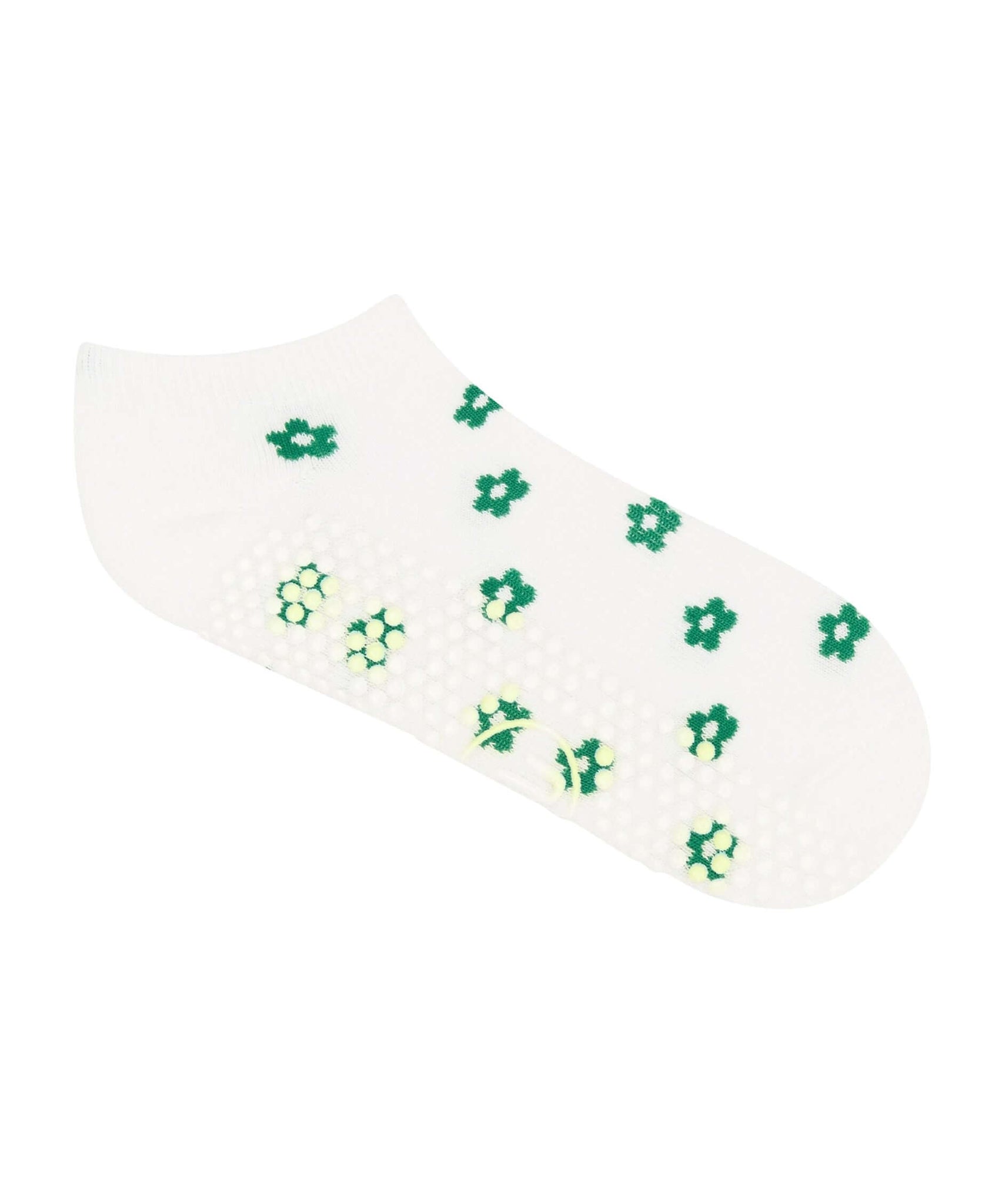 Low Rise Grip Socks - Petite Bloom