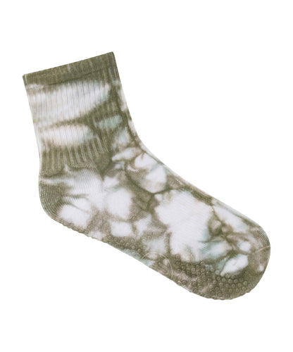 Move Active Crew Grip Socks - Blue Gum