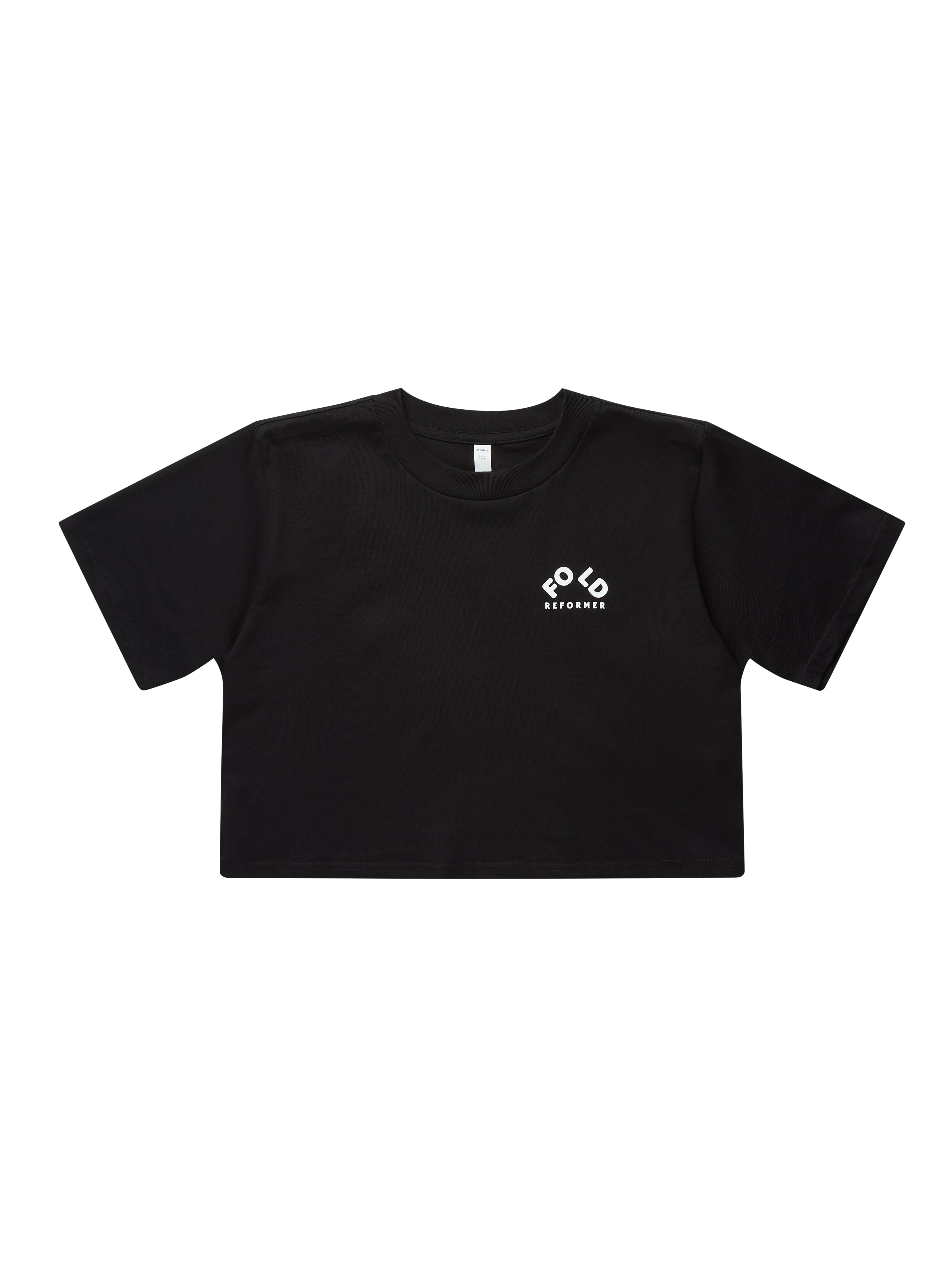 Women's Classic Crop T-Shirt - Black