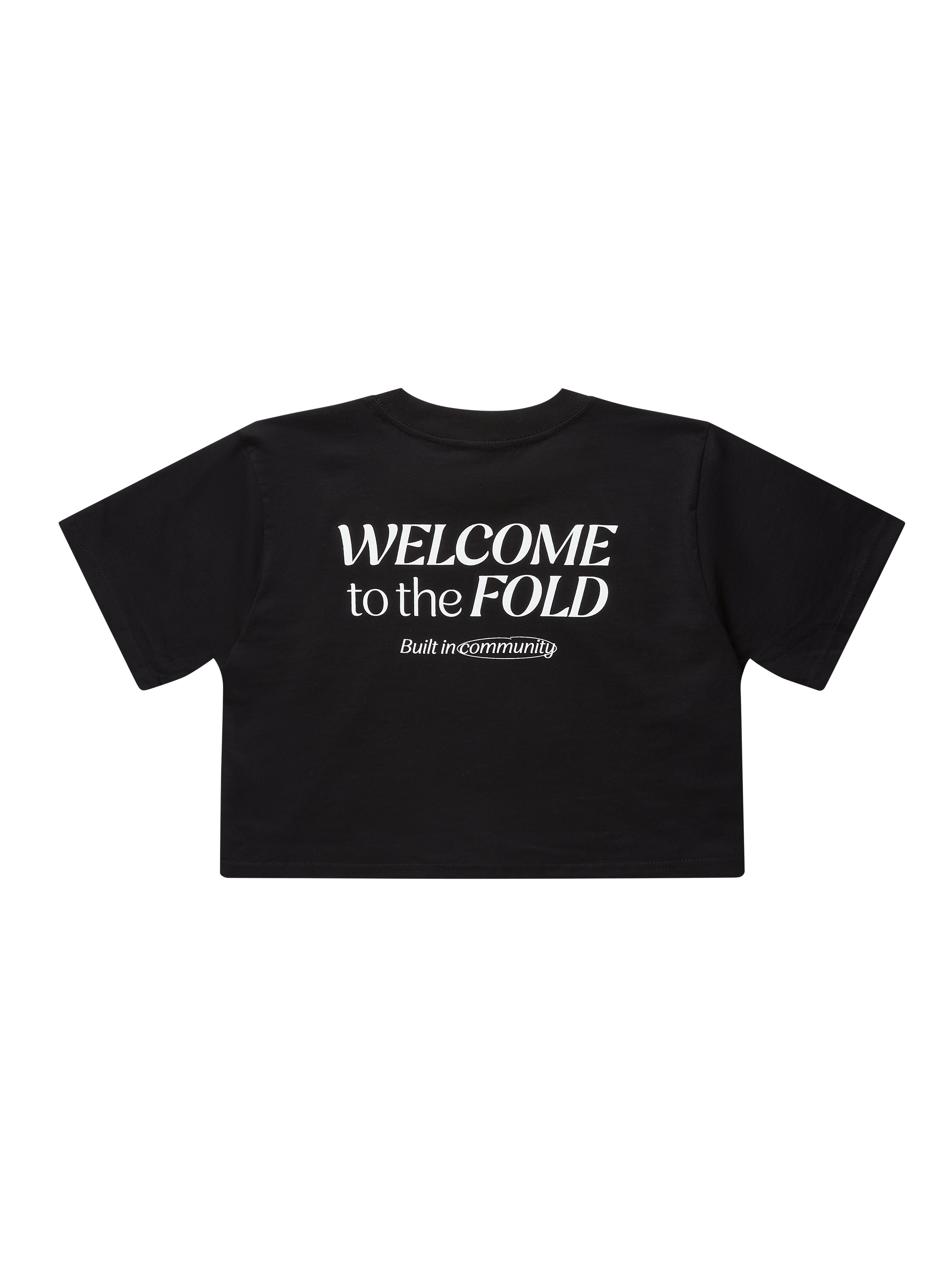 Women's Classic Crop T-Shirt - Black