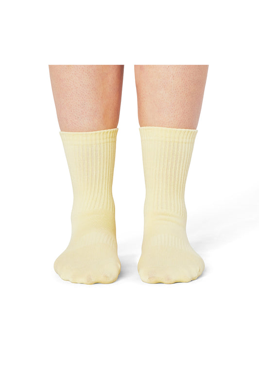 Essentials Pilates Grip Socks - Yellow
