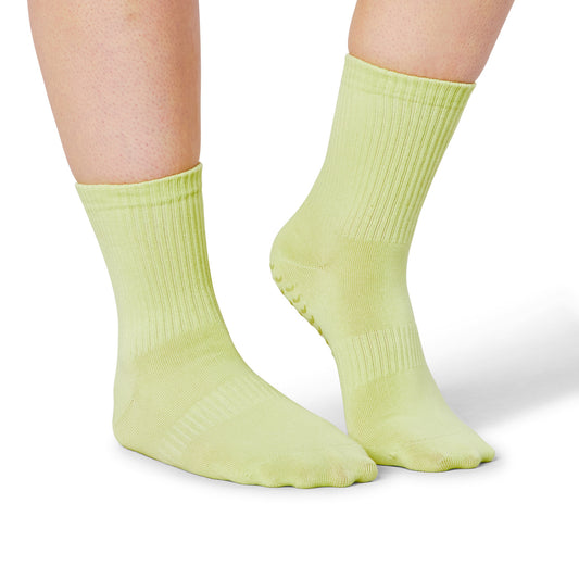 ÔWEAR Essentials Pilates Grip Socks - Icterine Green