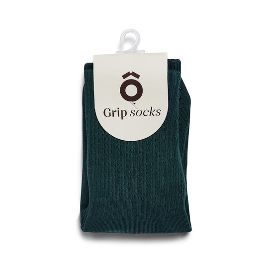 ÔWEAR Essentials Pilates Grip Socks - Forest Green
