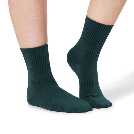 ÔWEAR Essentials Pilates Grip Socks - Forest Green