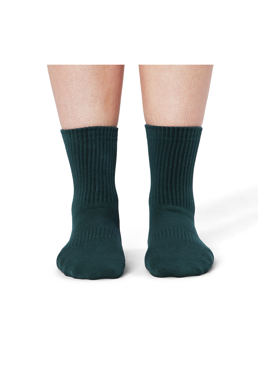 Essentials Pilates Grip Socks Forest Green